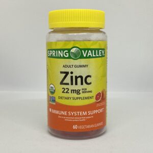 Zinc 22mg Spring Valley