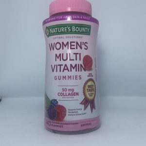 Nature Bounty - Multivitaminas & Colageno 50mg 140 gomita