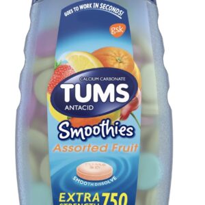 Tums antiacid Smoothies 140 masticables