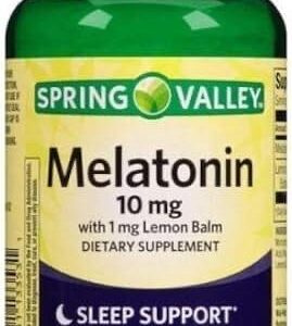 Spring Valley - Tabletas de Melatonina 10 mg (120 tabletas)
