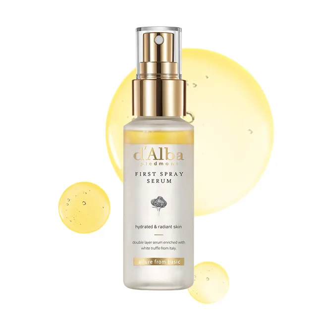 dAlba – Suero Facial en Spray de Trufa Blanca Italiana, Hidratante y Luminosidad para el Rostro 100mL