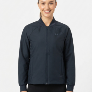 Under Armour - Chamarra negra con cierre
