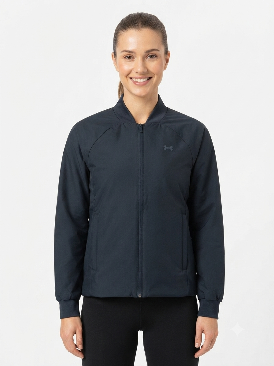 Under Armour – Chamarra negra con cierre
